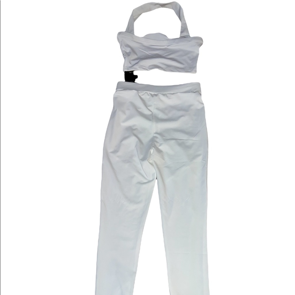 All white party 2-piece set, size S